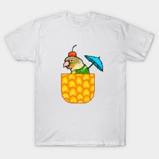 Pineapple Conure with Pineapple and Cherry T-Shirt